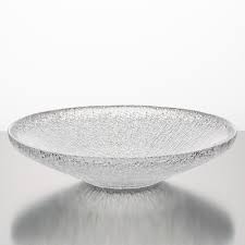 Extra Large Clear Glass Fruit Bowl
