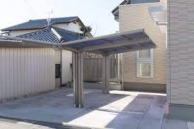 The roof cover can be plastic pvc, tin or. Basic Types Of Carport Designs Boots On The Roof