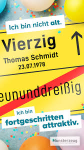 Personalisiertes Ortsschild 40 Geburtstag Lustige Geburtstagsgeschenke Geschenke Zum 40 Geburtstag