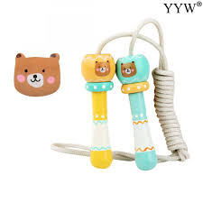 New Kids Cartoon Jump Rope Wooden Handle Skipping Speed Rope Students Exercise Jumping Rope Fitness Sport Jumprope For Children Jump Ropes Aliexpress Picture of a boy skipping. aliexpress