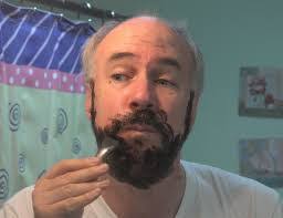 The first image that comes to mind when you think of a haircut with a beard may be a. Grey Hair And Black Beard Steemit