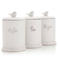 Keep your kitchen clutter free with these tea, coffee and sugar canisters. Next Tea And Coffee Canisters Cheap Buy Online