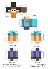 Next fold the cut paper into the shape of whatever block or limb it is and the fold the tabs. I Made A George Paper Craft For You Guys Georgenotfound Minecraft Printables Papercraft Minecraft Skin Paper Toys Template