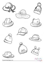 These free printable hat coloring pages online will ensure that your kid learns. Top Hat Colouring Page