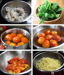 Resep Spaghetti Seafood Saus Tomat Basil Jtt Makanan Laut Makanan Dan Minuman Saus Tomat