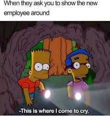 Leaves it can be devastating and this obama meme about not crying . These Horrible Workplace Memes Are Hilarious And True Work Money
