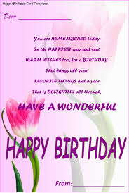 You should sketch the details down on a piece of paper so as not to forget. 20 Free Birthday Card Templates For Word Psd Ai