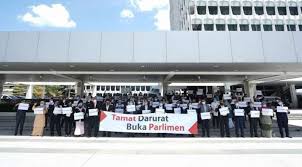 Sesi parlimen seterusnya dijadualkan pada 13 julai ini. Hanya 74 Peratus Ahli Parlimen Ph Turun Desak Kerajaan Adakan Segera Sidang Parlimen