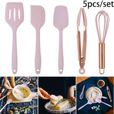 Wood is the timeless classic of the kitchen. Buy 5pcs Kitchen Silicone Cooking Utensils Set Non Stick Spatula Baking Tools At Affordable Prices Free Shipping Real Reviews With Photos Joom