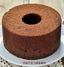 carol 自在生活 苦甜巧克力戚風蛋糕 6吋 chocolate chiffon cake chiffon cake banana cake