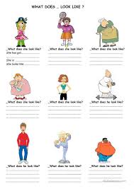 What Does Look Like Worksheet Free Esl Printable Worksheets Made By Teachers Worksheets For Kids Kids Personal Worksheets