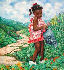 Black Art In America Garden Art Magic Garden African American Artwork African American Art Black Art Pictures