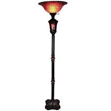 Modern floor lamps are designed with bases that. Hampton Bay 70 Inch Glass Mosaic Floor Lamp The Home Depot Canada