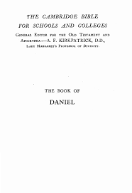 It can be asked in exam only if options are given. Samuel Rolles Driver 1846 1914 The Book Of Daniel By Rob Bradshaw Issuu