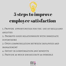 Several work motivation theories have corroborated the implied role of job satisfaction. 5 Steps To Improve Employee Satisfaction Hr Humanresources Employeesatisfaction Employe Job Satisfaction Employee Satisfaction Survey Employee Satisfaction