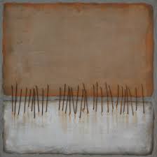 Terres Et Resines Sur Bois 50 X 50 Cm 2015 Abstrakte Landschaften Abstrakt Zeitgenossisch