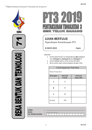31 Rbt Soalan Percubaan Pt3 2019 Membalik Buku Halaman 1 15 Anyflip