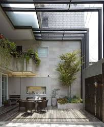 Desain ventilasi dapur yang baik tentunya yang bisa membuat sirkulasi udara di dapur anda menjadi baik. Atap Kaca Taman Dalam Rumah Sempoa Dunia