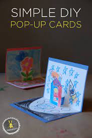 There is also what is called pop up greeting cards which are really creative and more interesting than other types. How To Make Pop Up Cards Tinkerlab