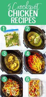 These Healthy Crockpot Chicken Recipes Will Inspire You To Create Meal Prep Chicken Crockpot Recipes Chicken Crockpot Recipes Healthy Crockpot Chicken Healthy