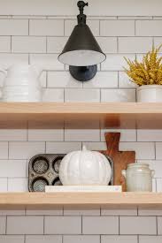 kitchen shelf styling ideas for fall
