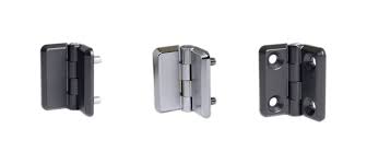 This stainless steel toilet partition hinge distributes stress along the entire length of the door and eliminates the gap or sightline at the hinge edge. Eh Surface Mount Hinges Southco