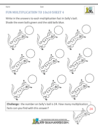 3rd grade worksheets third grade math worksheets division worksheets multiplication worksheets below you will find the various worksheet types both in html and pdf format. Fun Multiplication Worksheets To 10x10