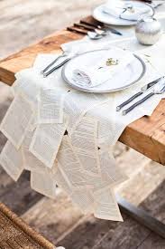 Page By Number Diy Table Runner Wedding Diy Wedding Table Table Runners Wedding