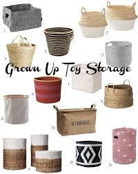 No Style Compromise Grown Up Toy Storage Toy Storage Toy Storage Baskets Storage Baskets