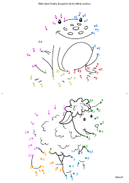 N'oublie pas que tu peux aussi colorier le jeu de points à relier pieuvre en ligne grâce à la machine à colorier. Relier Les Points De 1 A 10 Tidou Fr