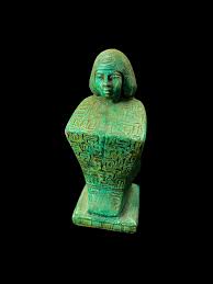 Egyptian Scribe Statue Made in Egypt, Statue of Seated Scribe, Scribe in  Ancient Egypt. Secret Holder Statue.