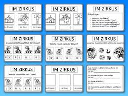 Zirkus Wortschatz Wahrnehmung Lesen Schreiben Visuelle Wahrnehmung Raumliche Wahrnehmung Legasthenie Eltern Kinde Zirkus Wortschatz Zirkus Grundschule