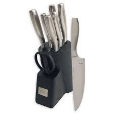 However, there's also the santoku knife, boning knife, butcher knife, and carving fork that would make up a more complete set. 4 Diy Knife Storage Projects In 2020 Knife Block Set Knife Block Knife Making
