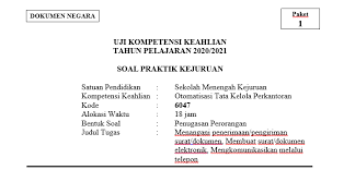 Soal jawab smk kls 12 otk pekantoran. Soal Ukk Smk Otomatisasi Tata Kelola Perkantoran Tahun Pelajaran 2020 2021 Anugerah Dino