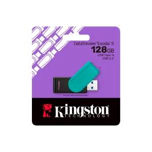 MEMORIA Kingston 128GB DataTraveler Exodia S Black Turquoise