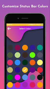 Customized Color Status Bar Status Bar For Android Apk Download