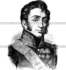 General Lamarque, vintage engraving. Стоковая иллюстрация № 43811382,  иллюстратор Patrick Guenette