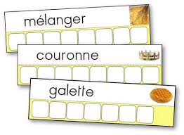 Atelier Des Mots De La Recette De La Galette Des Rois Galette Des Rois Maternelle Recette Galette Des Rois Galette