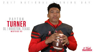 Although turner played in just five games for houston last season, he had five sacks and 10 1/2 tackles for losses, along with a forced fumble. 2017 National Signing Day Payton Turner Youtube