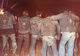 Ruff Bunch Bet They All Died Of Hip C Lolol Vintage Biker Motorcycle Illustration Custom Denim Jackets