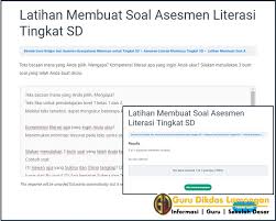 Pengarang membawa pembaca ke dunia khayal atau imajinasi yang serba indah. Materi Soal Dan Referensi Jawaban Bimtek Guru Belajar Seri Akm Sd Tahap Asesmen Literasi Membaca Tingkat Sd