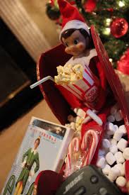 Elf On A Shelf Watching The Movie Elf Elf Fun Christmas Elf Elf Movie