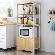 Shelf for commercial kitchen appliance storage for home kitchen utility shop professional work station garage work bench laundry room this beautiful shelf instantly provides extra storage and style for your home. 4 Level Arena Organizer Kitchen Workbench Storage Shelf