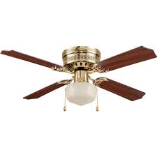 Shop brass ceiling fans with lights and vintage ceiling fan styles online today. Seasons Torrey 42 In Ceiling Fan W Light Polished Brass Hd Supply