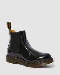 This iteration features a black. 2976 Women S Patent Leather Chelsea Boots Dr Martens