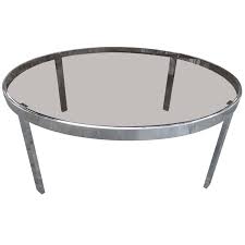 Bought this coffee table about 8 months ago and looking to sell as i'm moving back in with my parents. Sexy Milo Baughman Round Chrome Glass Coffee Table Mid Century Modern At 1stdibs
