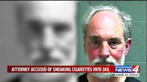 Oklahoma attorney accused of trying to smuggle contraband for jail inmate