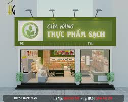 THIẾT KẾ CỬA HÀNG THỰC PHẨM HÀ TĨNH – ANH VŨ