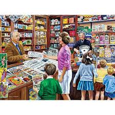 Maybe you would like to learn more about one of these? 1960 S News Agent S Shop 1000 Piece Jigsaw Puzzle Bits And Pieces Jigsaw Puzzles Jigsaw Puzzle Store Larger Piece Jigsaw Puzzles
