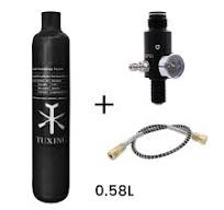 TUXING 0.58L Carbon Fiber Cylinder 4500psi/300Bar for PCP ...